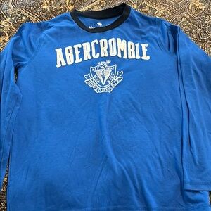 Boys 11/12 Abercrombie Blue Longsleeve Shirt